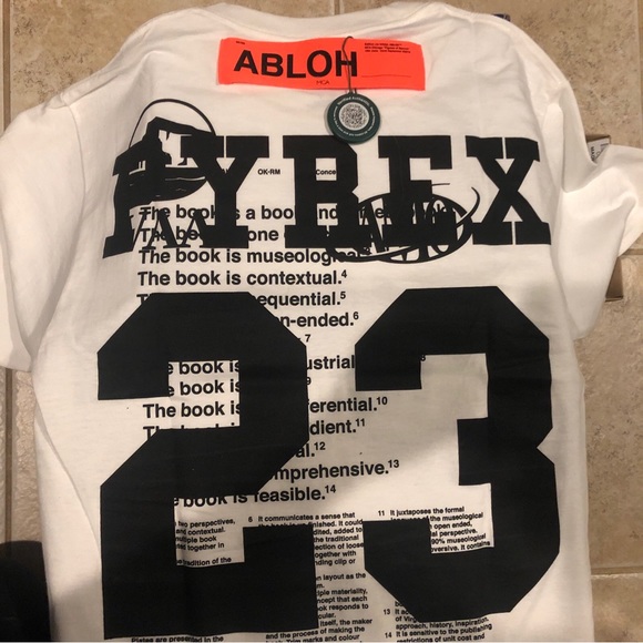 Virgil Abloh x Pyrex x MCA Figures of Speech Off-White givenchy gucci 2019 - Picture 10 of 14